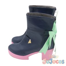 画像4: VTuber　博衣こより　ブライト衣装　コスプレ靴　バーチャルYouTuber　コスプレブーツ　JUJUcosplay (4)