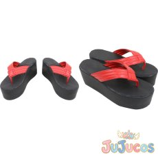 画像1: FGO　葛飾北斎　コスプレ靴　Fate/Grand Order　コスプレブーツ　JUJUcosplay (1)