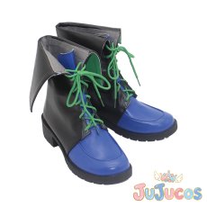 画像4: VTuber　剣持刀也　青龍　四神　コスプレ靴　バーチャルYouTuber　コスプレブーツ　JUJUcosplay (4)