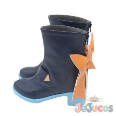 画像4: VTuber　兎田ぺこら　ブライト衣装　コスプレ靴　バーチャルYouTuber　コスプレブーツ　JUJUcosplay (4)