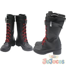 画像1: VTuber　アンジュ・カトリーナ　チャイナドレス　コスプレ靴　バーチャルYouTuber　コスプレブーツ　JUJUcosplay (1)