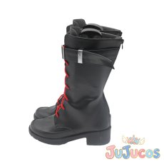 画像3: VTuber　アンジュ・カトリーナ　チャイナドレス　コスプレ靴　バーチャルYouTuber　コスプレブーツ　JUJUcosplay (3)