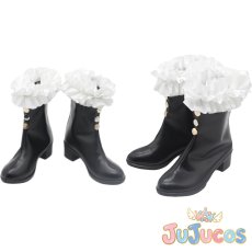 画像1: 4thシングル　月夜見海月　日野下花帆　乙宗梢　百生吟子　コスプレ靴　ラブライブ！蓮ノ空女学院スクールアイドルクラブ　コスプレブーツ　JUJUcosplay (1)