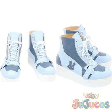 画像1: VTuber　兎咲ミミ　ジャージメイド　コスプレ靴　バーチャルYouTuber　コスプレブーツ　JUJUcosplay (1)