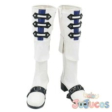 画像2: アルフィノ・ルヴェユール　コスプレ靴　ファイナルファンタジーXIV　コスプレブーツ　JUJUcosplay (2)