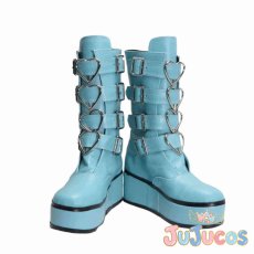 画像2: Vtuber　白波らむね　サブカルゲーマー　コスプレ靴　バーチャルYouTuber　コスプレブーツ　JUJUcosplay (2)