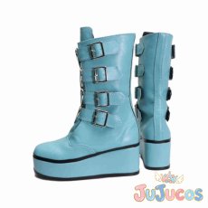 画像3: Vtuber　白波らむね　サブカルゲーマー　コスプレ靴　バーチャルYouTuber　コスプレブーツ　JUJUcosplay (3)