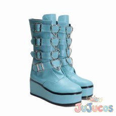 画像4: Vtuber　白波らむね　サブカルゲーマー　コスプレ靴　バーチャルYouTuber　コスプレブーツ　JUJUcosplay (4)