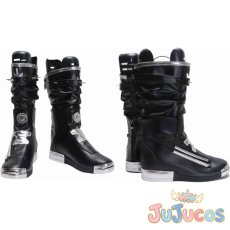 画像1: Vtuber　輪堂千速　コスプレ靴　バーチャルYouTuber　コスプレブーツ　JUJUcosplay (1)