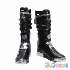 画像2: Vtuber　輪堂千速　コスプレ靴　バーチャルYouTuber　コスプレブーツ　JUJUcosplay (2)