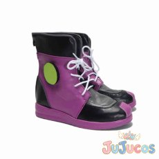 画像3: VTuber　紫咲シオン　ゲーミング衣装　コスプレ靴　バーチャルYouTuber　コスプレブーツ　JUJUcosplay (3)