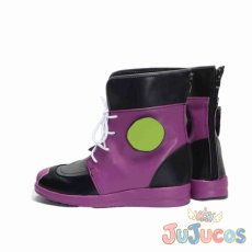 画像4: VTuber　紫咲シオン　ゲーミング衣装　コスプレ靴　バーチャルYouTuber　コスプレブーツ　JUJUcosplay (4)