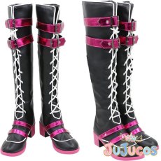 画像1: Aqours　パンクロック編　覚醒後　津島善子　コスプレ靴　ラブライブ！サンシャイン!!　コスプレブーツ　JUJUcosplay (1)