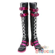 画像2: Aqours　パンクロック編　覚醒後　津島善子　コスプレ靴　ラブライブ！サンシャイン!!　コスプレブーツ　JUJUcosplay (2)