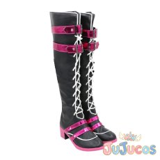 画像3: Aqours　パンクロック編　覚醒後　津島善子　コスプレ靴　ラブライブ！サンシャイン!!　コスプレブーツ　JUJUcosplay (3)