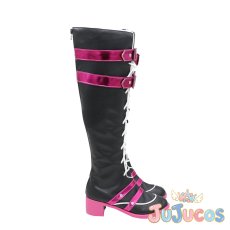 画像4: Aqours　パンクロック編　覚醒後　津島善子　コスプレ靴　ラブライブ！サンシャイン!!　コスプレブーツ　JUJUcosplay (4)