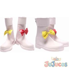 画像1: パチュリー・ノーレッジ　コスプレ靴　東方Project　コスプレブーツ　JUJUcosplay (1)