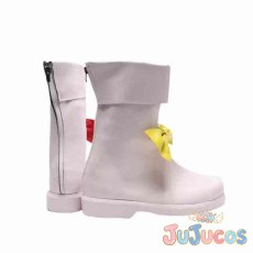 画像5: パチュリー・ノーレッジ　コスプレ靴　東方Project　コスプレブーツ　JUJUcosplay (5)