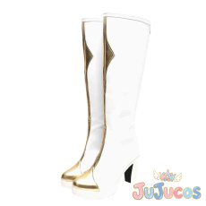 画像4: C.C.　黒の騎士団制服　コスプレ靴　コードギアス 反逆のルルーシュ　コスプレブーツ　JUJUcosplay (4)