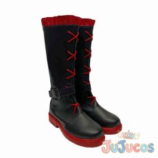 画像3: ルビー・ローズ　コスプレ靴　RWBY　コスプレブーツ　JUJUcosplay (3)