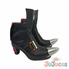 画像2: 黒魔道士　コスプレ靴　ファイナルファンタジーXIV　コスプレブーツ　JUJUcosplay (2)