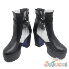 画像2: VTuber　星街すいせい　W●RK　コスプレ靴　バーチャルYouTuber　コスプレブーツ　JUJUcosplay (2)