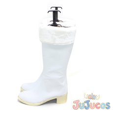 画像3: 西城樹里　白いツバサ　コスプレ靴　アイドルマスター シャイニーカラーズ　コスプレブーツ　JUJUcosplay (3)