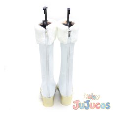 画像4: 西城樹里　白いツバサ　コスプレ靴　アイドルマスター シャイニーカラーズ　コスプレブーツ　JUJUcosplay (4)