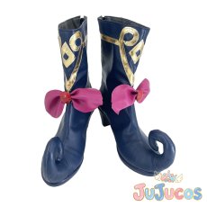 画像2: 黒須あろま　サイリウムコーデ　コスプレ靴　プリパラ　コスプレブーツ　JUJUcosplay (2)