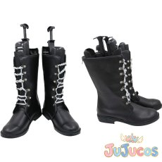 画像1: シルバーアッシュ　?灰　SilverAsh　コスプレ靴　アークナイツ　コスプレブーツ　JUJUcosplay (1)