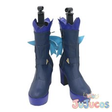 画像2: VTuber　星街すいせい　ブライト衣装　コスプレ靴　バーチャルYouTuber　コスプレブーツ　JUJUcosplay (2)