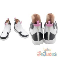 画像1: 由良木モモカ　コスプレ靴　ブルーアーカイブ　コスプレブーツ　JUJUcosplay (1)