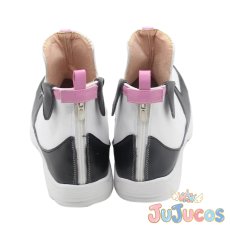 画像3: 由良木モモカ　コスプレ靴　ブルーアーカイブ　コスプレブーツ　JUJUcosplay (3)