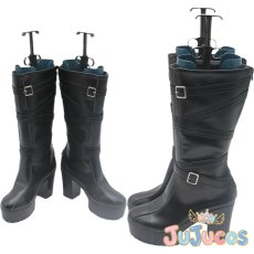 画像1: VTuber　葛葉　W●RK　コスプレ靴　バーチャルYouTuber　コスプレブーツ　JUJUcosplay (1)