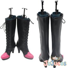 画像1: 巡音ルカ　サーカス　コスプレ靴　VOCALOID　コスプレブーツ　JUJUcosplay (1)