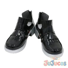 画像2: アーミヤ　AMIYA　コスプレ靴　アークナイツ　コスプレブーツ　JUJUcosplay (2)