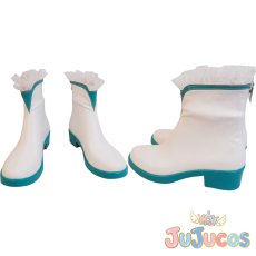 画像1: Liella!　澁谷かのん　コスプレ靴　ラブライブ！スーパースター!!　コスプレブーツ　JUJUcosplay (1)