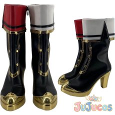 画像1: VTuber　Enna Alouette(エナー・アールウェット)　コスプレ靴　バーチャルYouTuber　コスプレブーツ　JUJUcosplay (1)