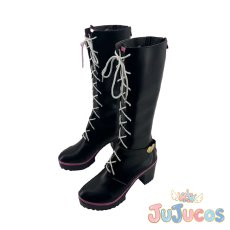 画像4: 天王寺璃奈　コスプレ靴　ラブライブ！虹ヶ咲学園スクールアイドル同好会　コスプレブーツ　JUJUcosplay (4)