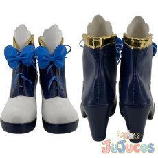 画像1: 虹野ゆめ　四ツ星学園制服　冬服　コスプレ靴　アイカツスターズ!　コスプレブーツ　JUJUcosplay (1)