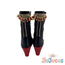 画像3: 小豆沢こはね　小悪魔系スイートチョコレート　仲間に最高のチョコを　コスプレ靴　プロジェクトセカイ カラフルステージ！ feat. 初音ミク　コスプレブーツ　JUJUcosplay (3)