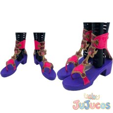 画像1: 和泉三月　妖万華鏡 空虚咎送り　コスプレ靴　アイドリッシュセブン　コスプレブーツ　JUJUcosplay (1)