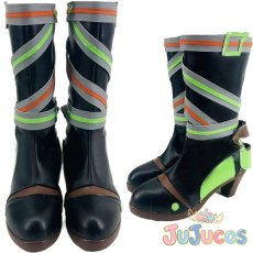 画像1: あんスタ　乱凪砂　コスプレ靴　あんさんぶるスターズ！　コスプレブーツ　JUJUcosplay (1)