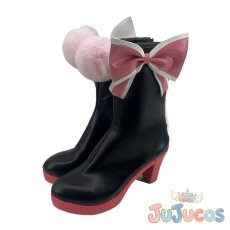 画像4: 南ことり　キャットツインテール編　コスプレ靴　ラブライブ! School idol project　コスプレブーツ　JUJUcosplay (4)