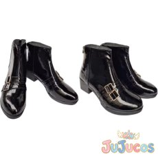 画像1: VTuber　不破湊　スーツ　コールボーイ　コスプレ靴　バーチャルYouTuber　コスプレブーツ　JUJUcosplay (1)