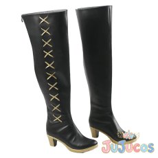 画像1: 神谷奈緒　コスプレ靴　アイドルマスター シンデレラガールズ　コスプレブーツ　JUJUcosplay (1)