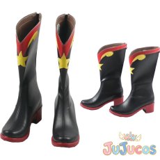 画像1: 高坂穂乃果　Dancing stars on me!　コスプレ靴　ラブライブ! School idol project　コスプレブーツ　JUJUcosplay (1)