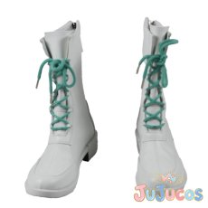 画像2: 島村卯月　コスプレ靴　アイドルマスター シンデレラガールズ　コスプレブーツ　JUJUcosplay (2)