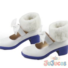 画像3: VTuber　兎田ぺこら　初期2D　コスプレ靴　バーチャルYouTuber　コスプレブーツ　JUJUcosplay (3)