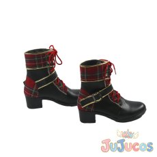 画像3: エペル・フェルミエ　制服　コスプレ靴　ツイステッドワンダーランド　コスプレブーツ　JUJUcosplay (3)